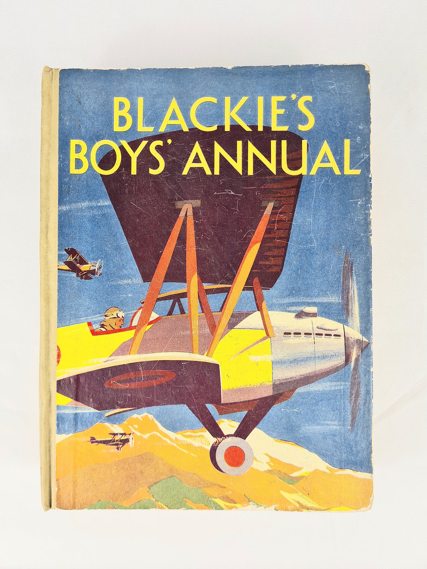 Antique childrens book with a great retro cover design