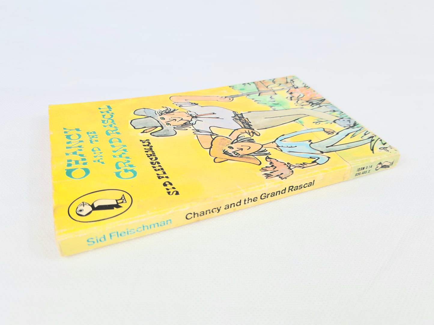 Chancy And The Grand Rascal by Sid Fleischman. Vintage childrens book, Puffin Publications