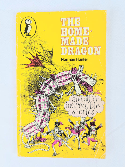 The Homemade Dragon by Norman Hunter. Vintage childrens book, Puffin publications