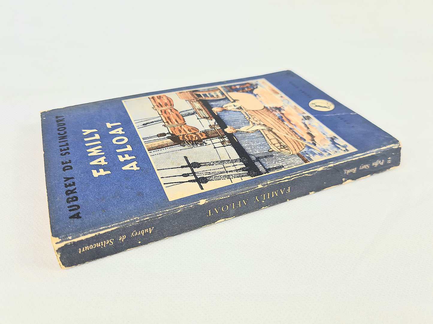 Family Afloat by Aubrey De Selingcourt. Vintage Puffin children's book
