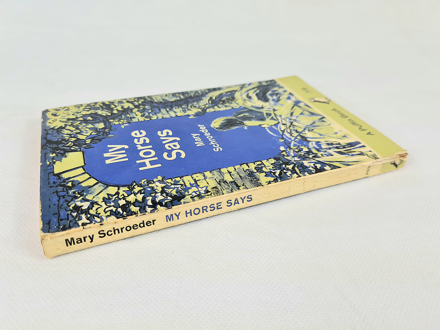 My Horse Says by Mary Schroeder. Vintage childrens book