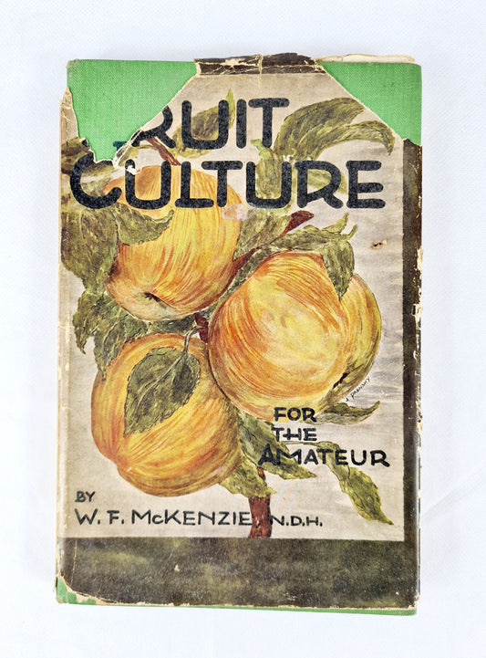 Vintage hardback book on fruit growing 