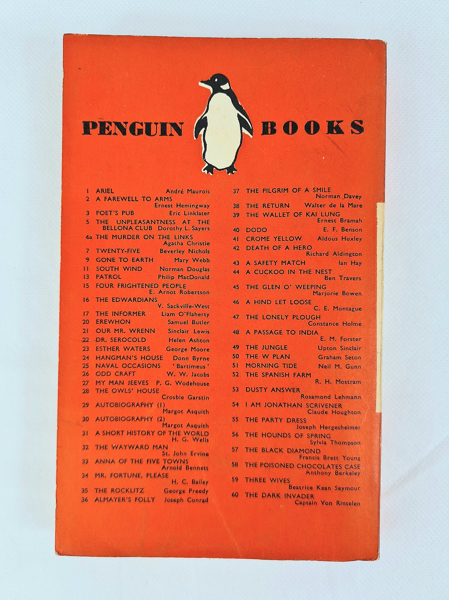 Morning Tide by Neil M. Gunn, vintage orange penguin book.