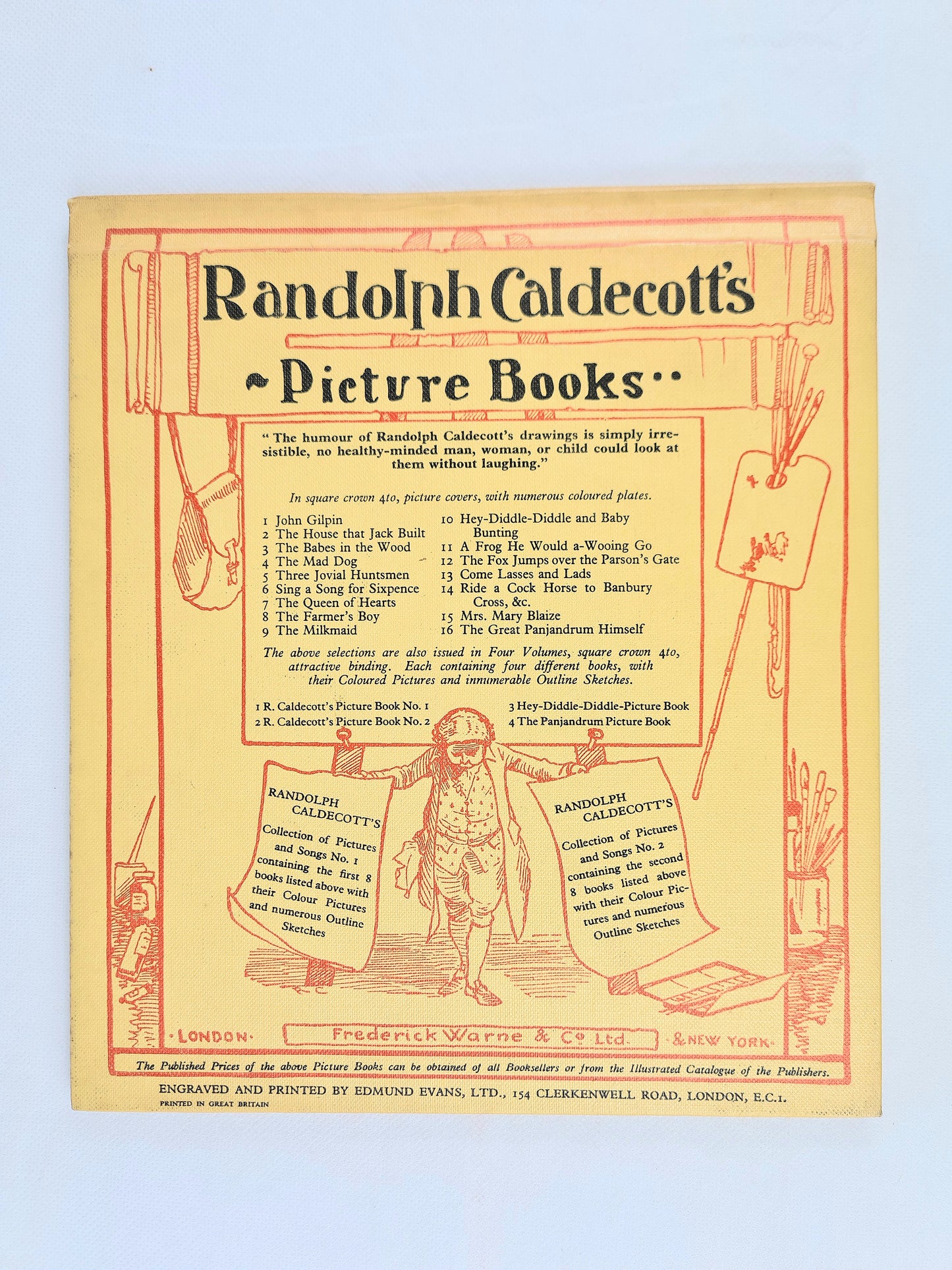 The Fox Jumps Over The Parsons Gate. Caldecott's Picture Books