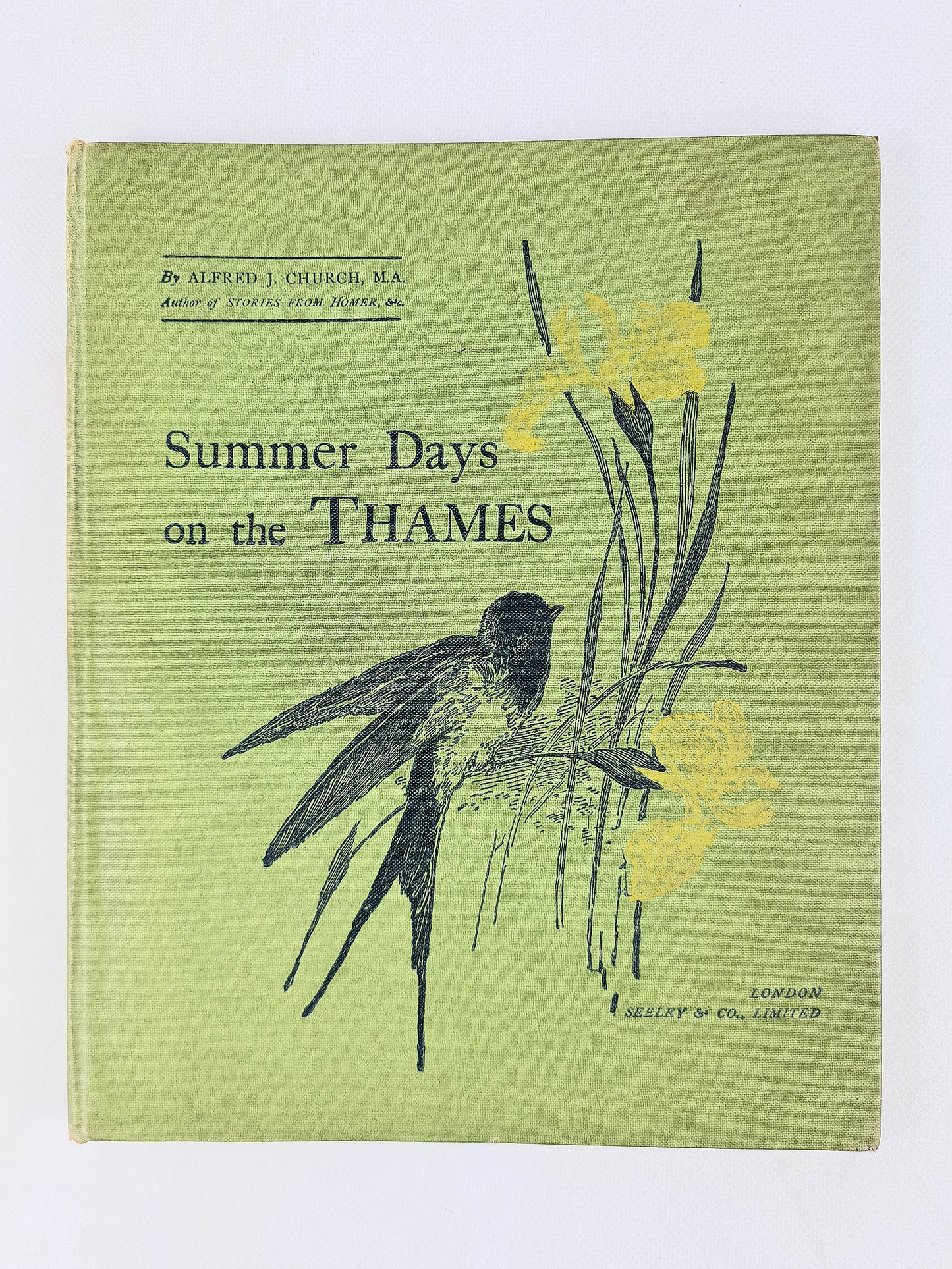 Summer Days On The Thames. Antique travel book by Alfred J Church