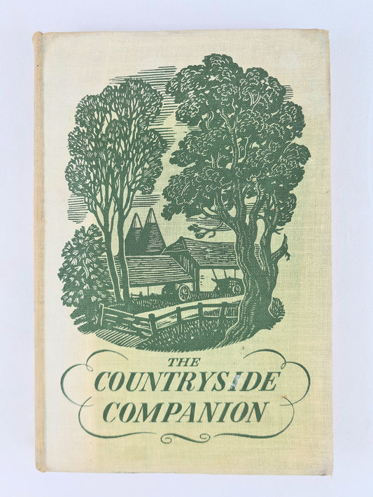 The Countryside Companion. Vintage nature book with a nice cover design 