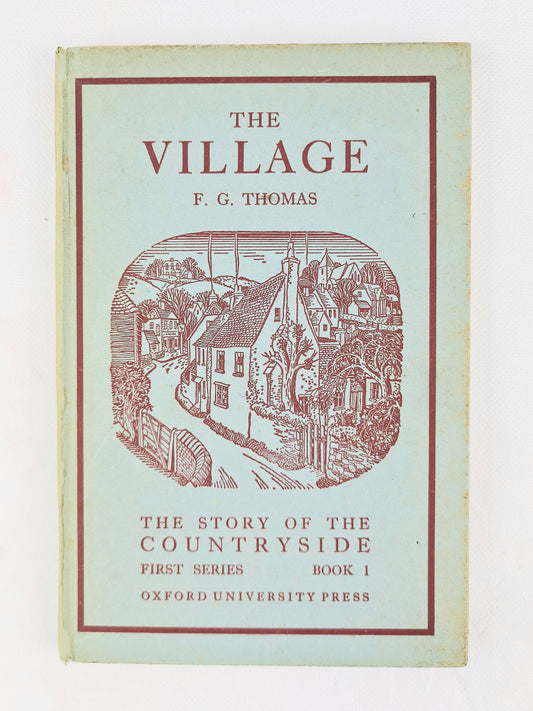 Old history book about villages by FG Thomas 