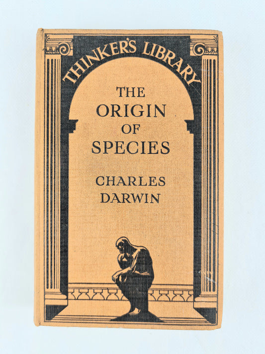 The Origin of Species. Vintage book by Charles Darwin 