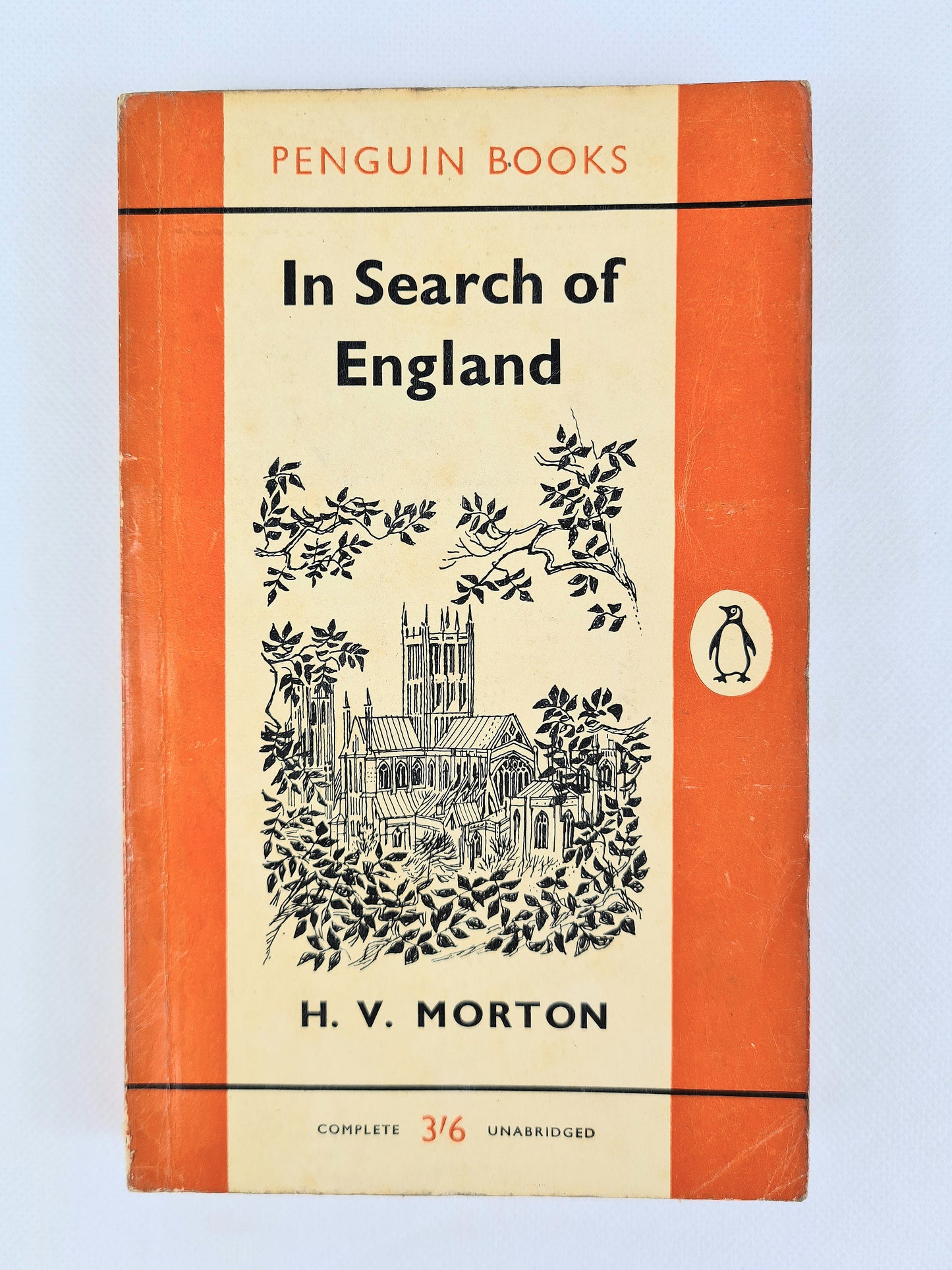In Search Of England by H V Morton. Vintage orange penguin book