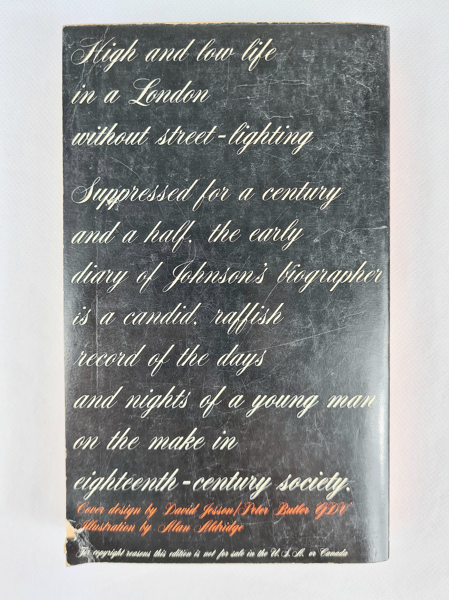 Boswells London Journal 1762-1763. Penguin Books