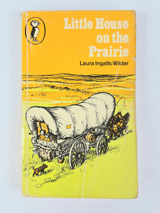 Little House On The Prairie, vintage childrens book. Puffin Books 
