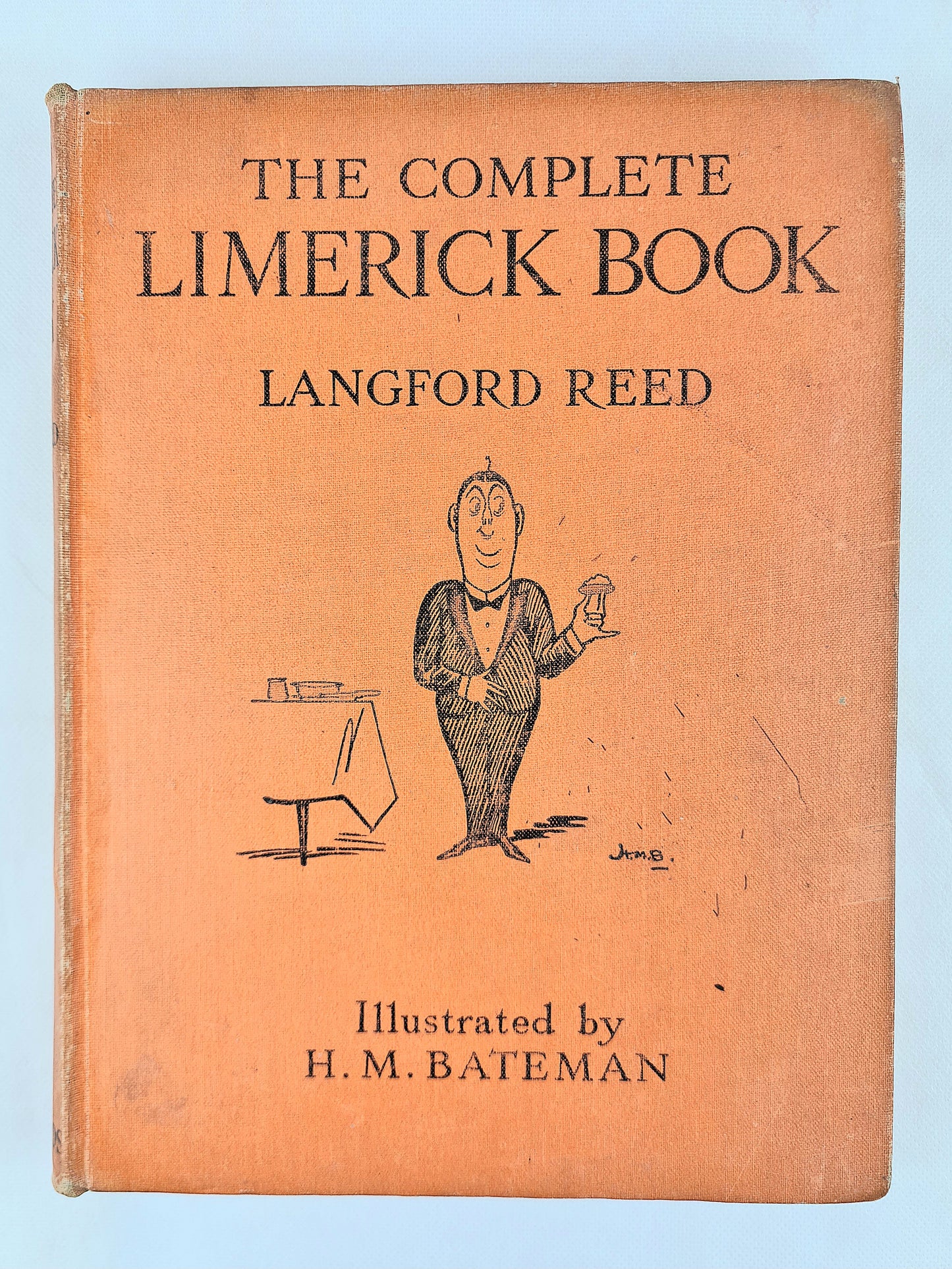 The Complete Limerick Book by Langford Reed. Antique poetry book
