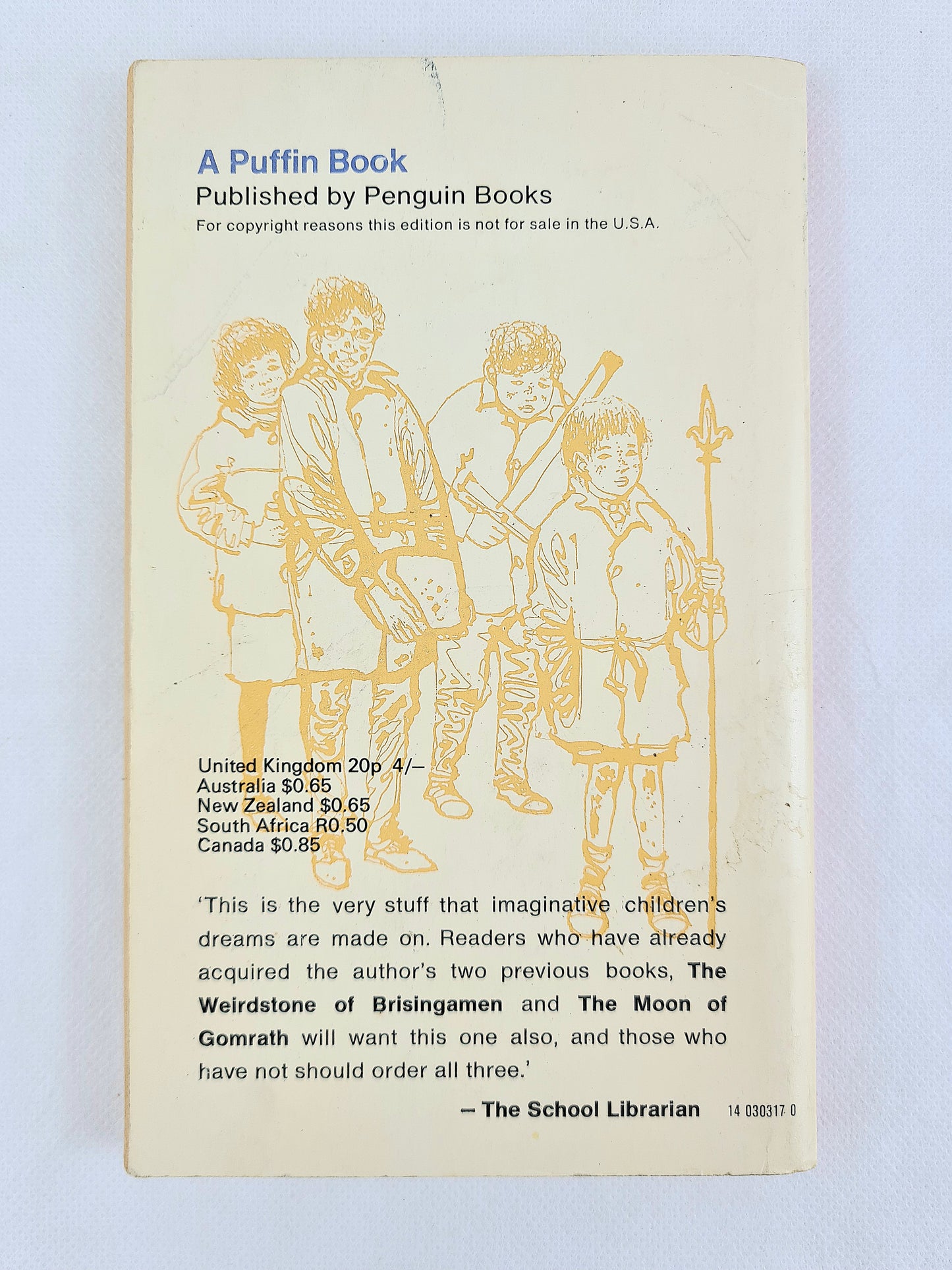 Elidor by Alan Garner. Vintage children's puffin book