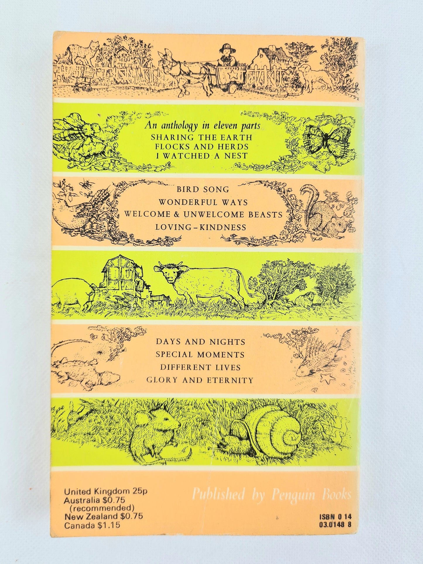 Four Feet And Two, An Anthology Of Verse. Puffin Children's book