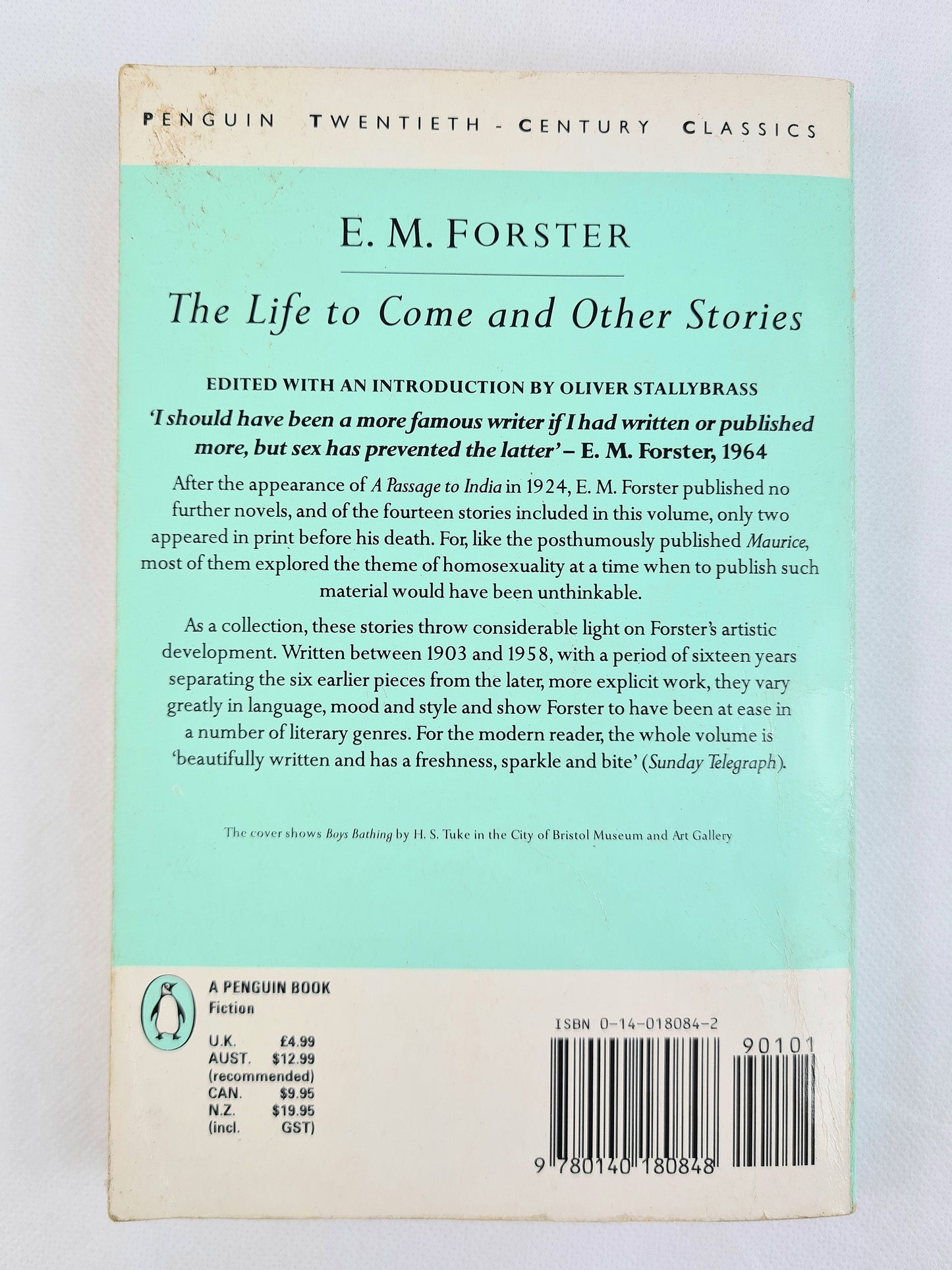 The Life to Come amd Other Stories by E.M Forster. Penguin Books