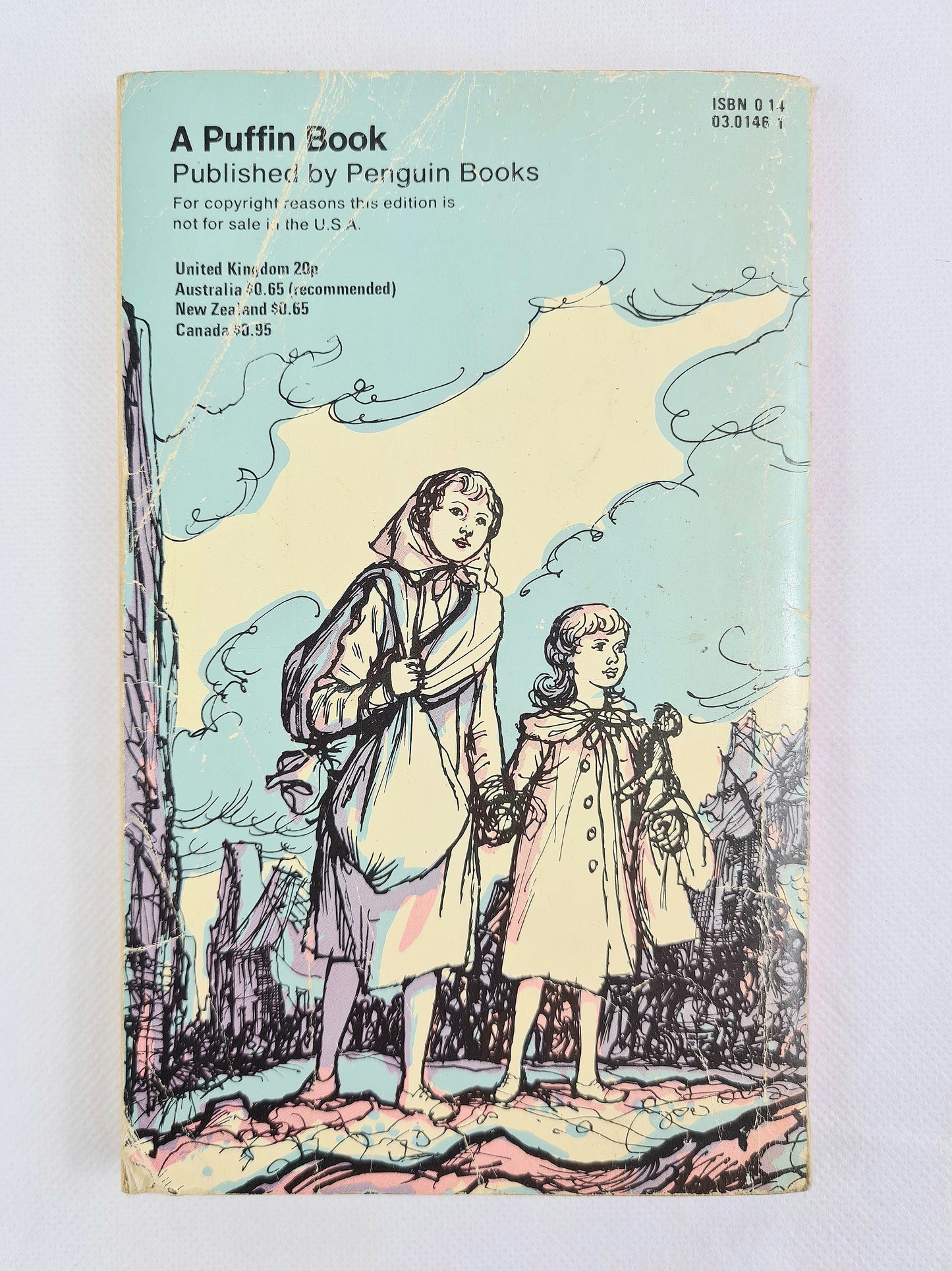 The Silver Sword by Ian Serraillier. Old children's book. Puffin Books