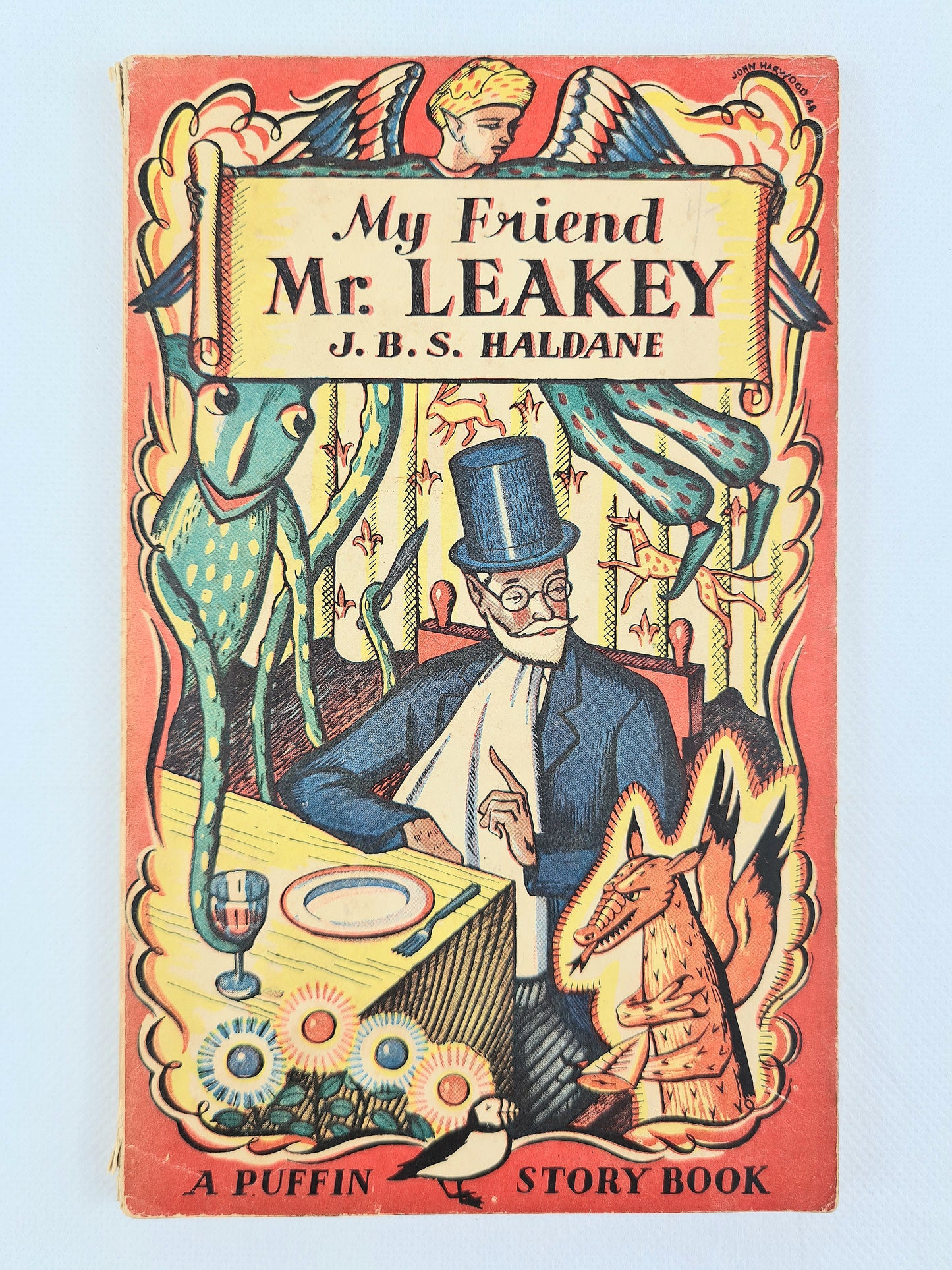 My friend Mr leakey. Vintage book with a great cover design