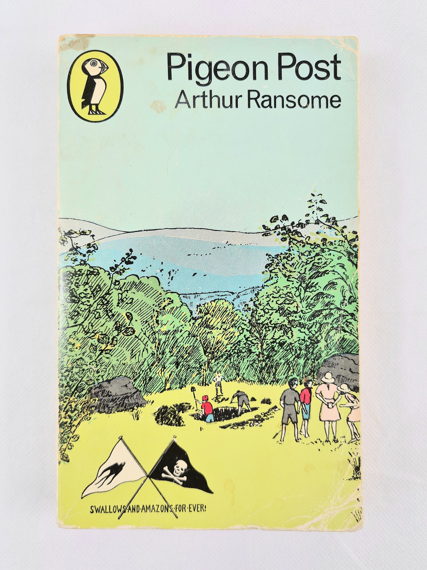 Pigeon Post by Arthur Ransome, vintage childrens book