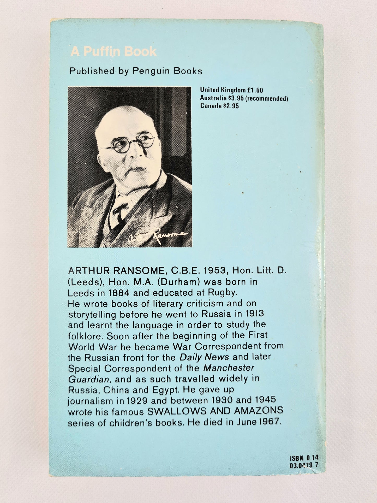 The Picts and the Martyrs by Arthur Ransome, Children's books, Puffin Publications