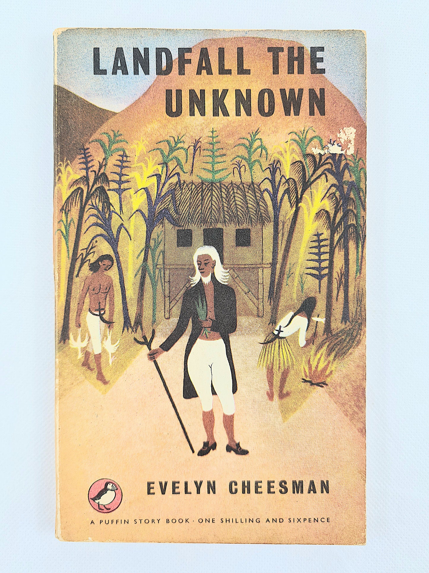 Landfall The Unknown, first edition Puffin book