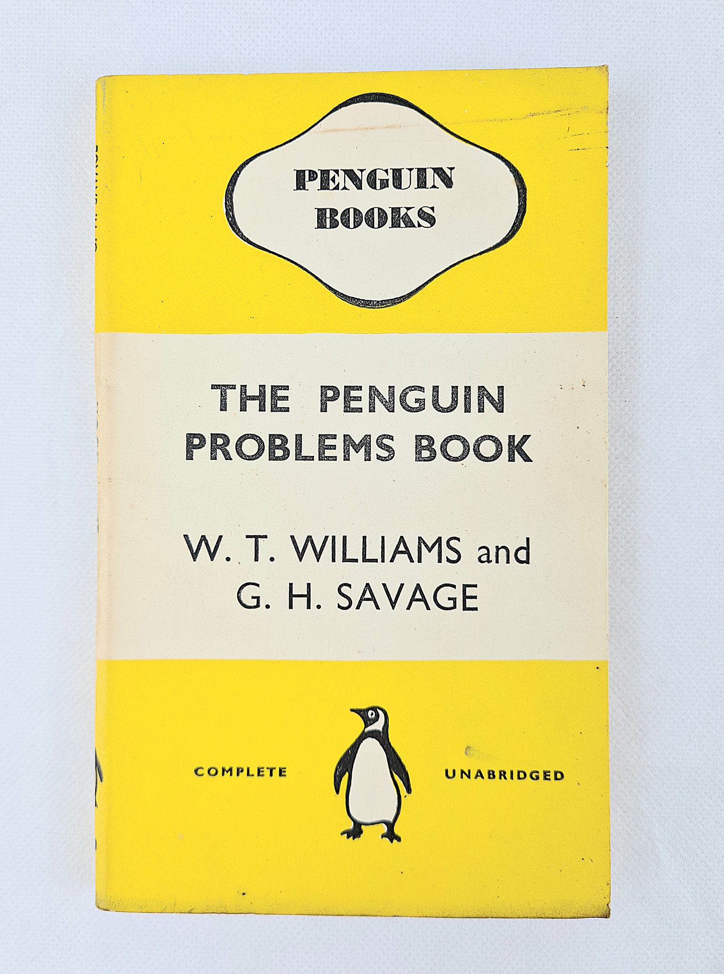 The Penguin Problems Book. Vintage yellow penguin book