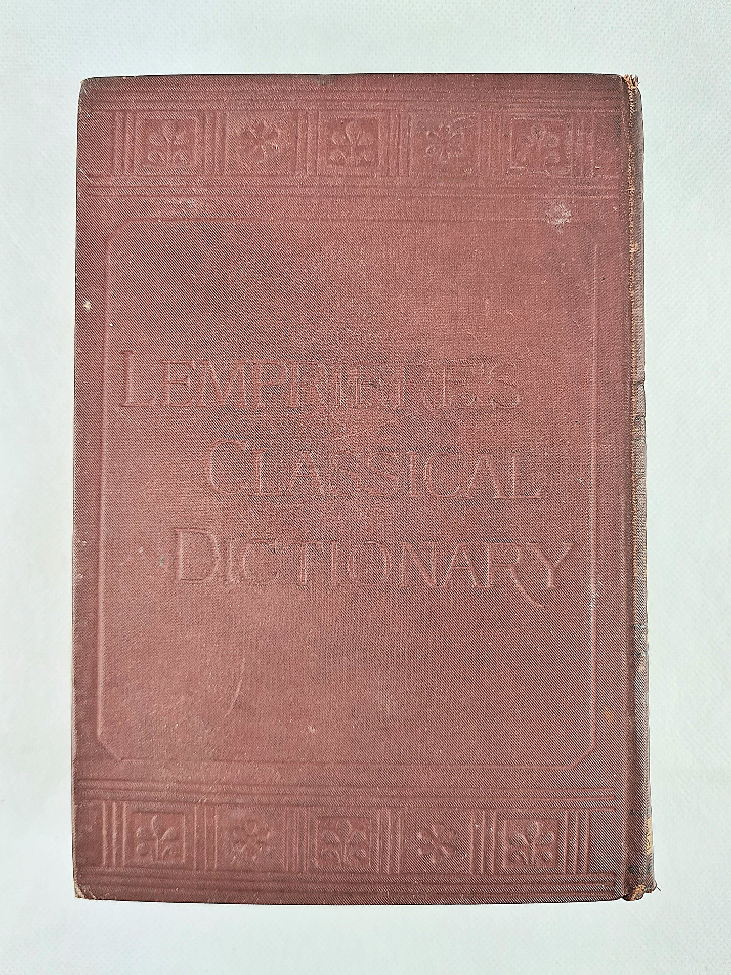 Lempriere's Classical Dictionary. Decorative 19th Century edition