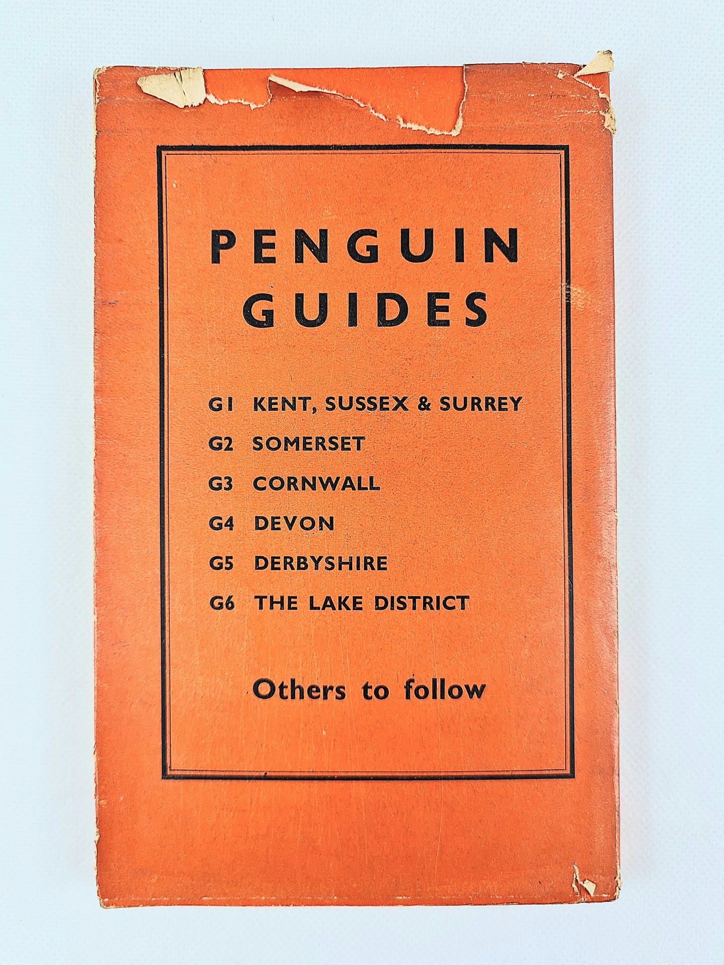 Penguin Guides, Cornwall. Vintage travel guides. Penguin books