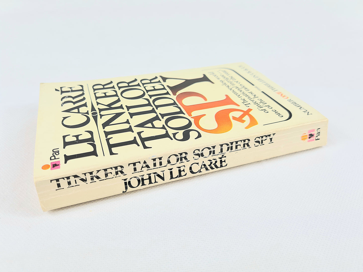 Tinker Tailor Soldier Spy by John Le Carre. Vintage paperback book. Pan books