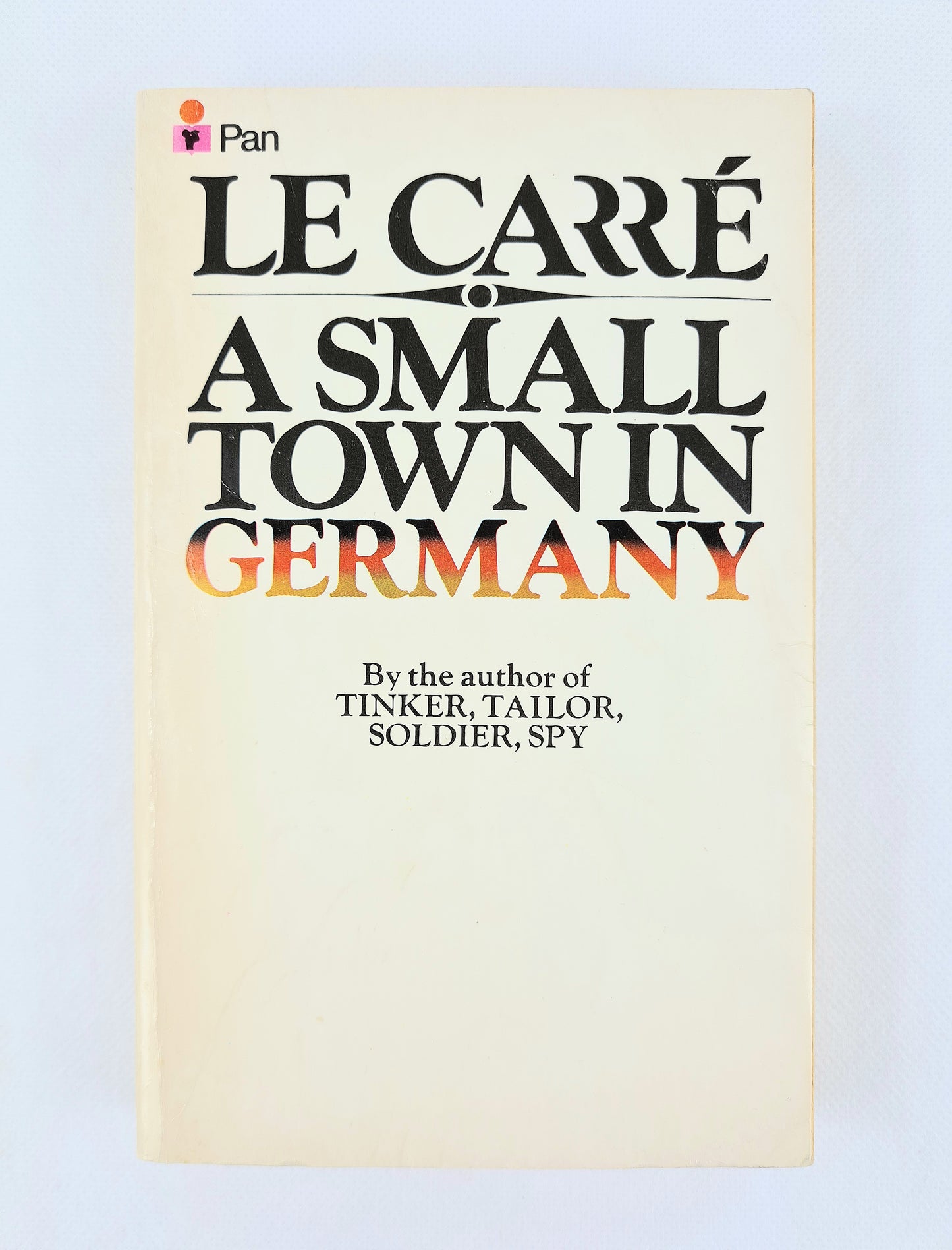 A small town in Germany by John le carre. Paperback edition