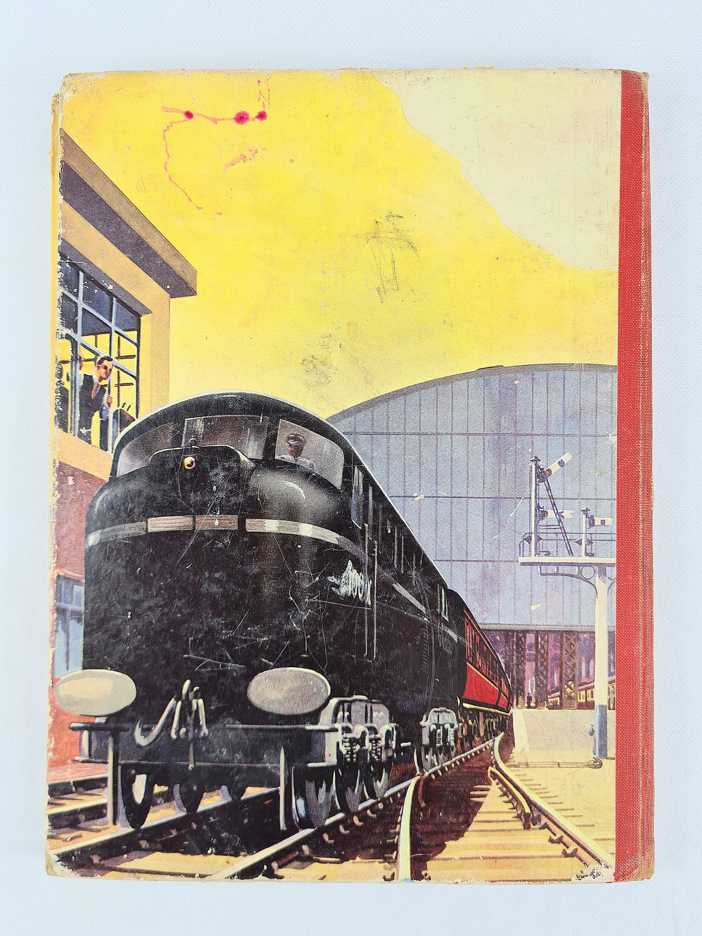 The Book Of Railways by Arthur Groom. Vintage illustrated children's book.
