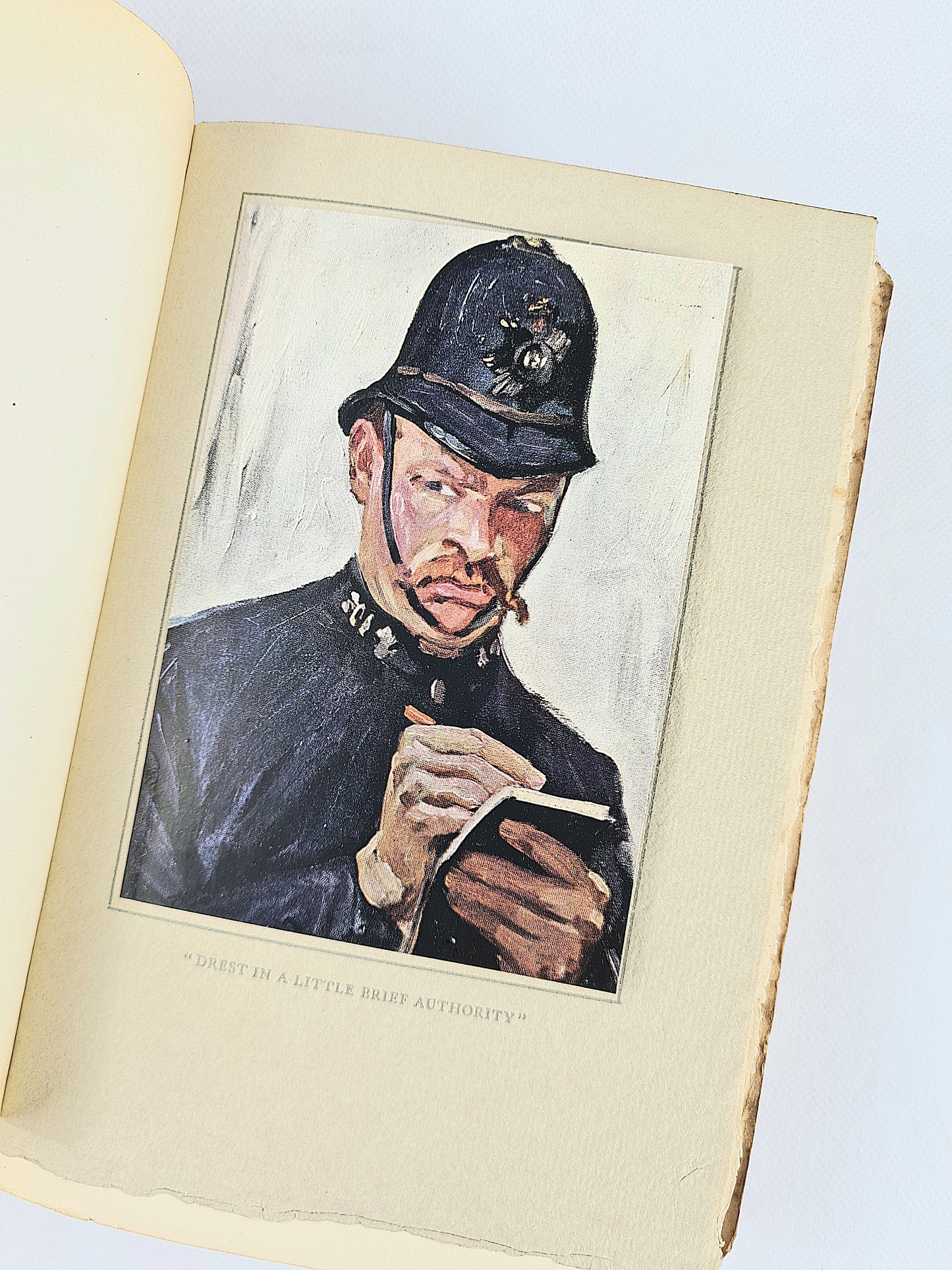 The English Character by Spencer Leigh Hughs. Illustrated antique book