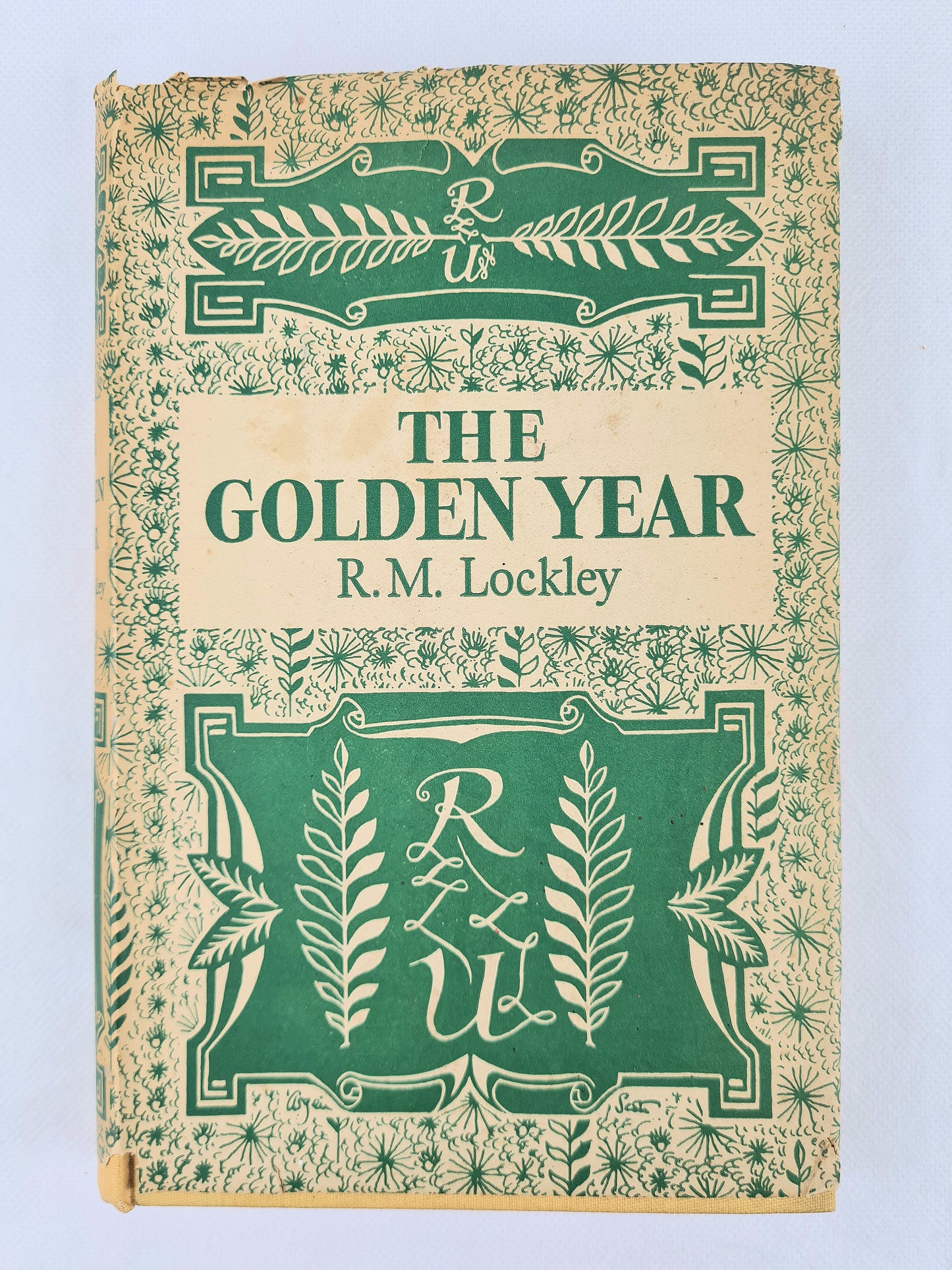 The golden year by R M Lockley. Vintage hardback book