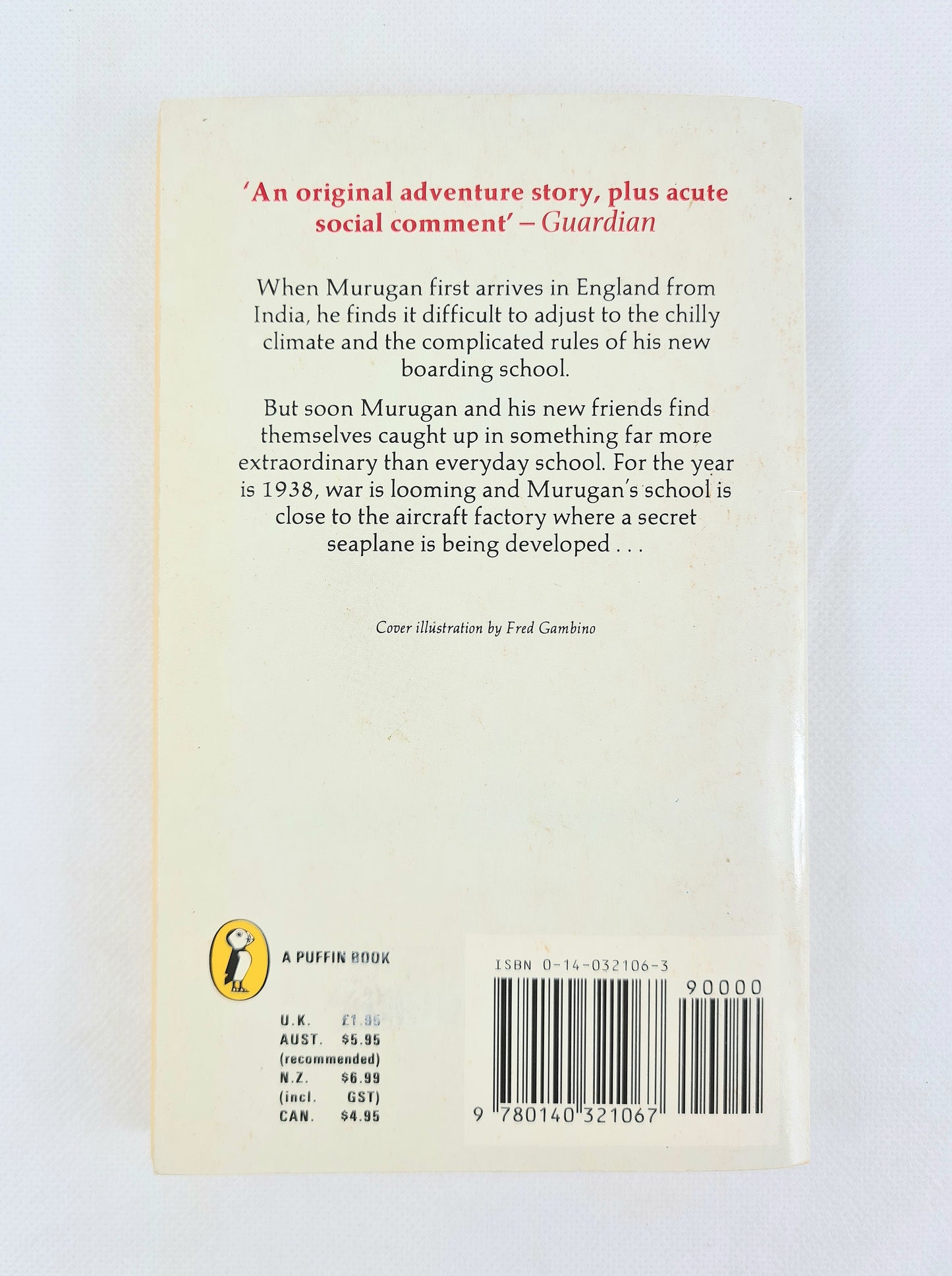 The Sound Of Propellers by Clive King. Vintage children's Puffin book