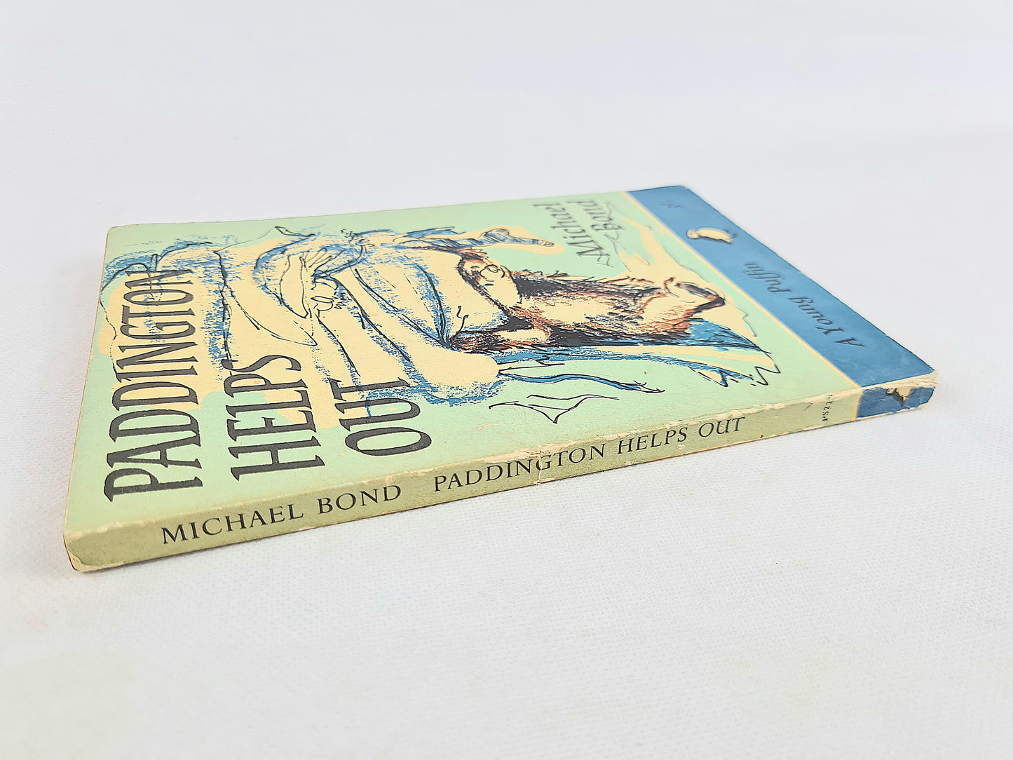 Paddington Helps Out by Michael Bond. Children's Puffin Books