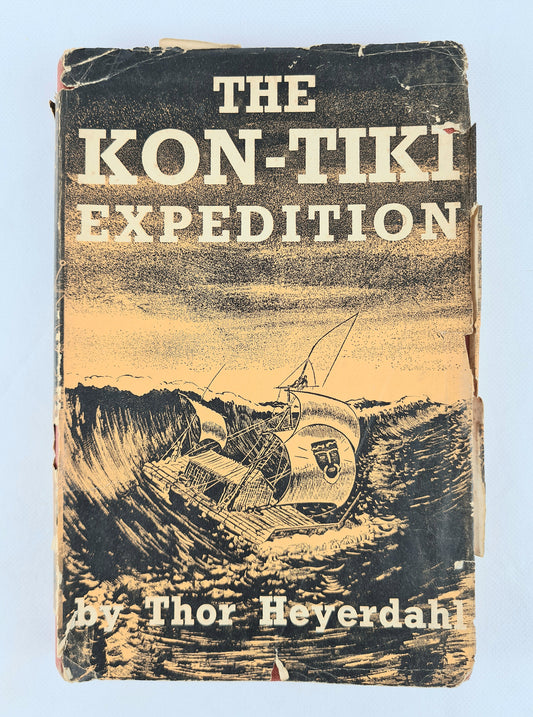 The kon tiki expedition. Vintage hardback book