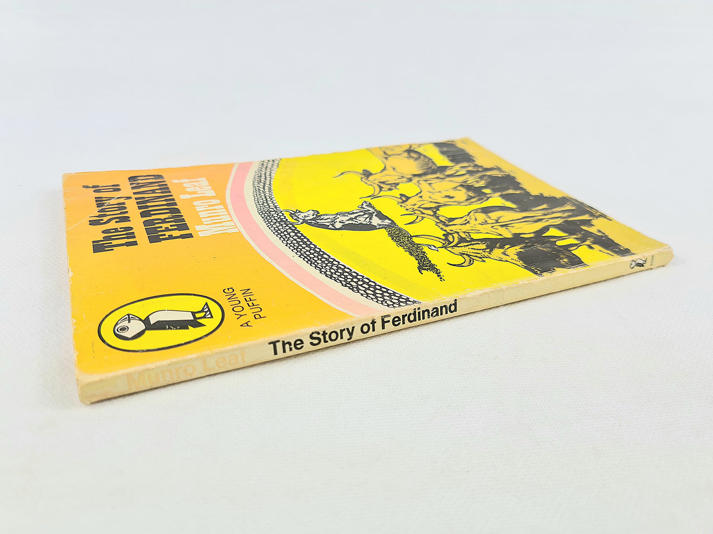 The Story of Ferdinand by Munro Leaf. Vintage Puffin books