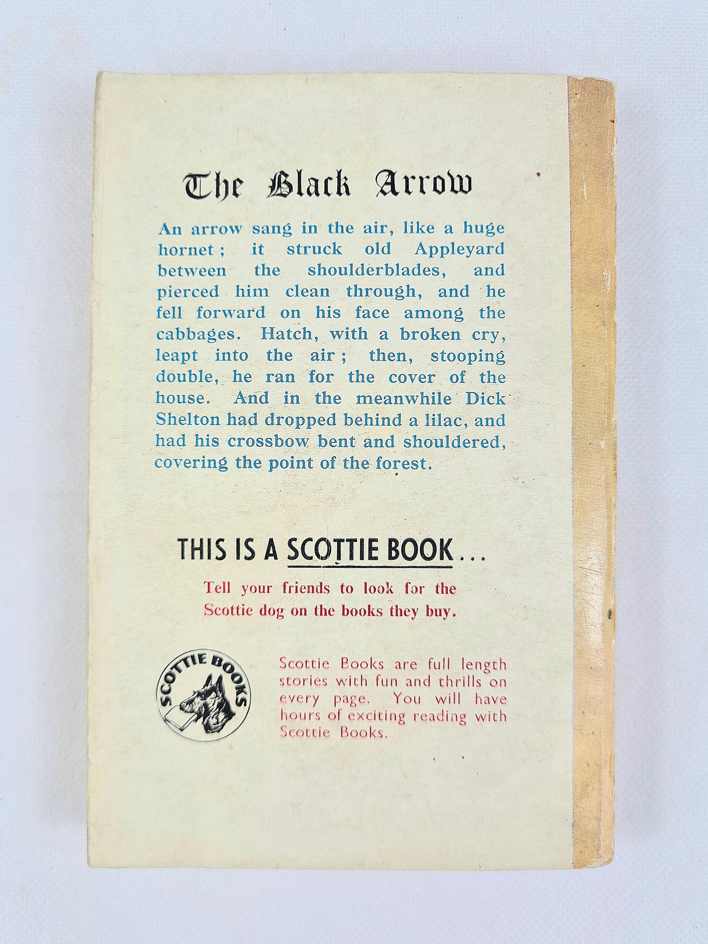 The Black Arrow by Robert Louis Stevenson. Vintage paperback book. 1956