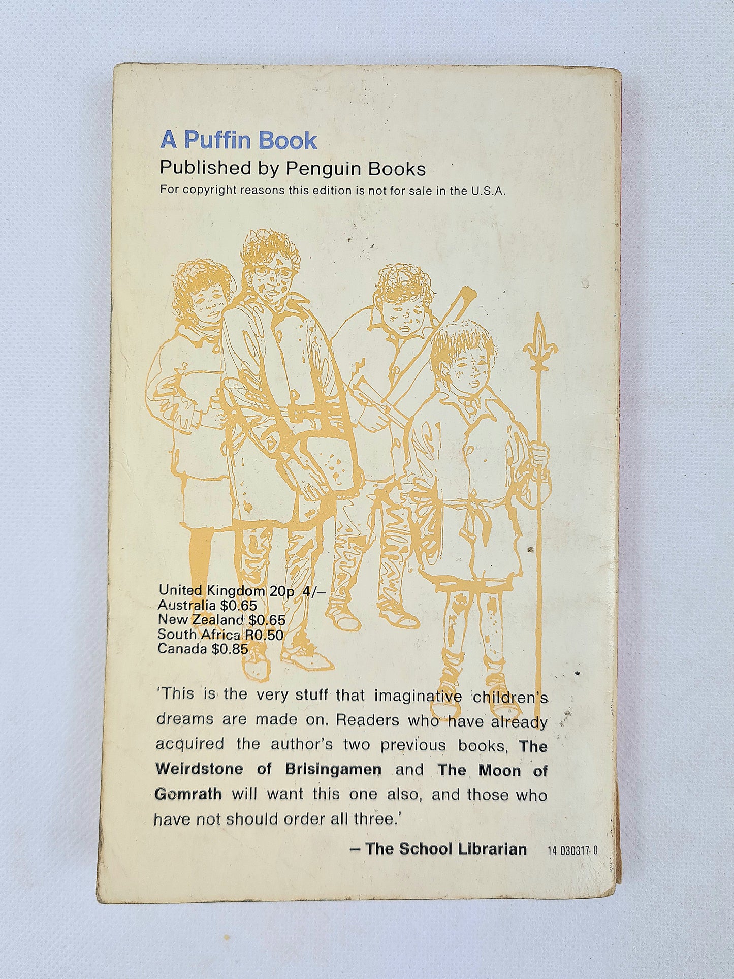 Elidor by Alan Garner. Vintage childrens book