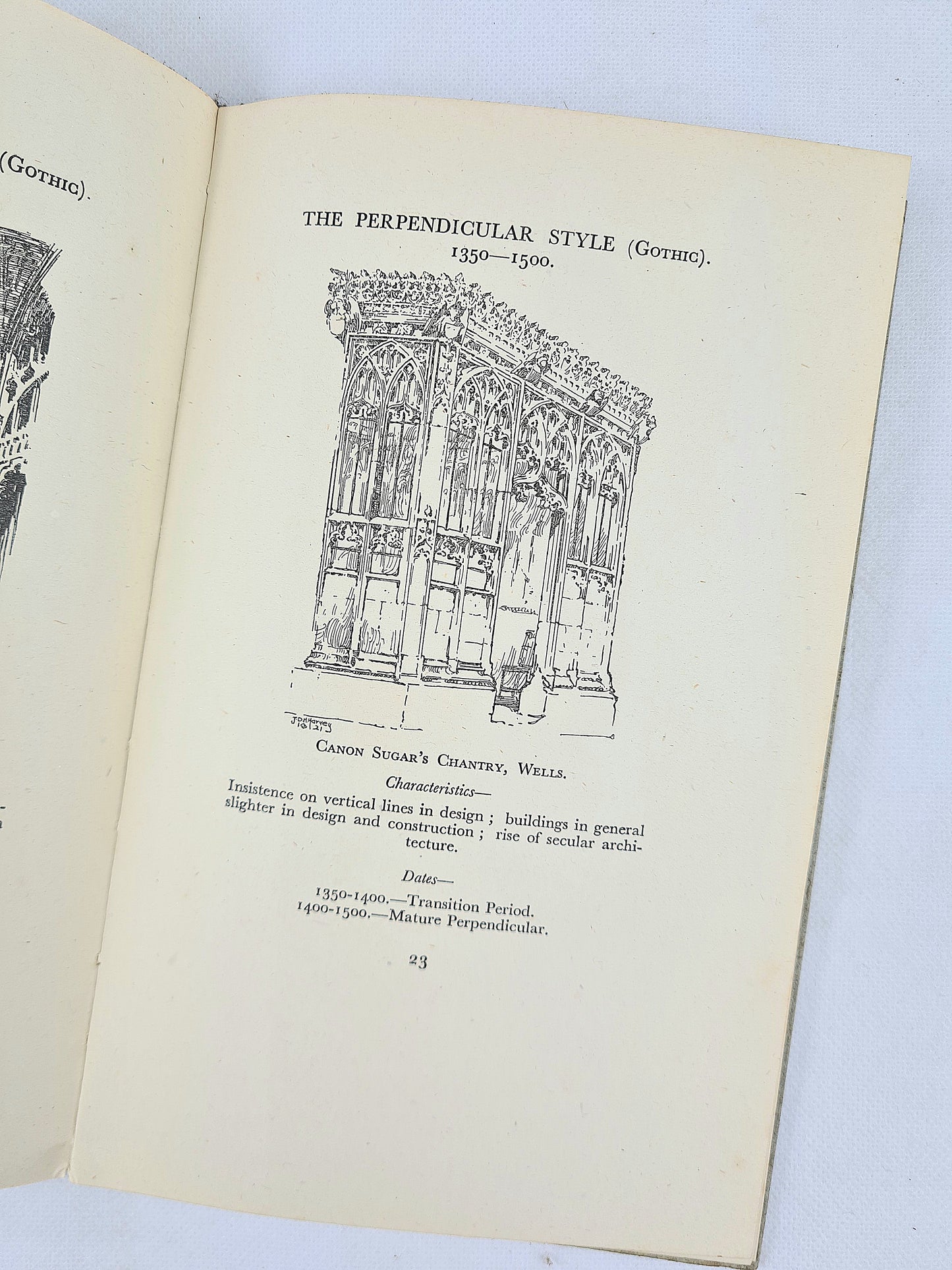 English Architecture At A Glance by Frederick Chatterton. Illustrated vintage book
