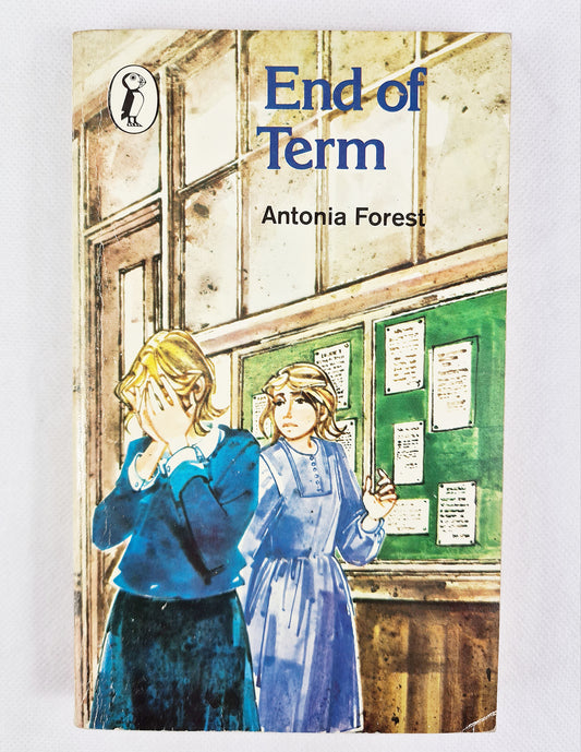 End of term, vintage childrens book, puffin publications 