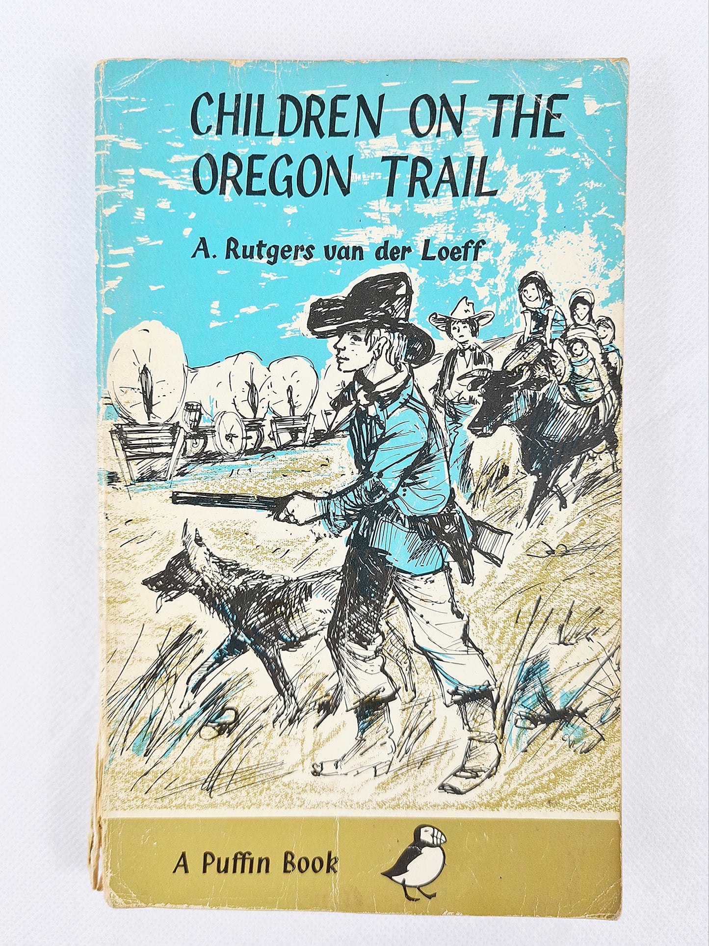Children on the oregon trail, old childrens book with nice cover design