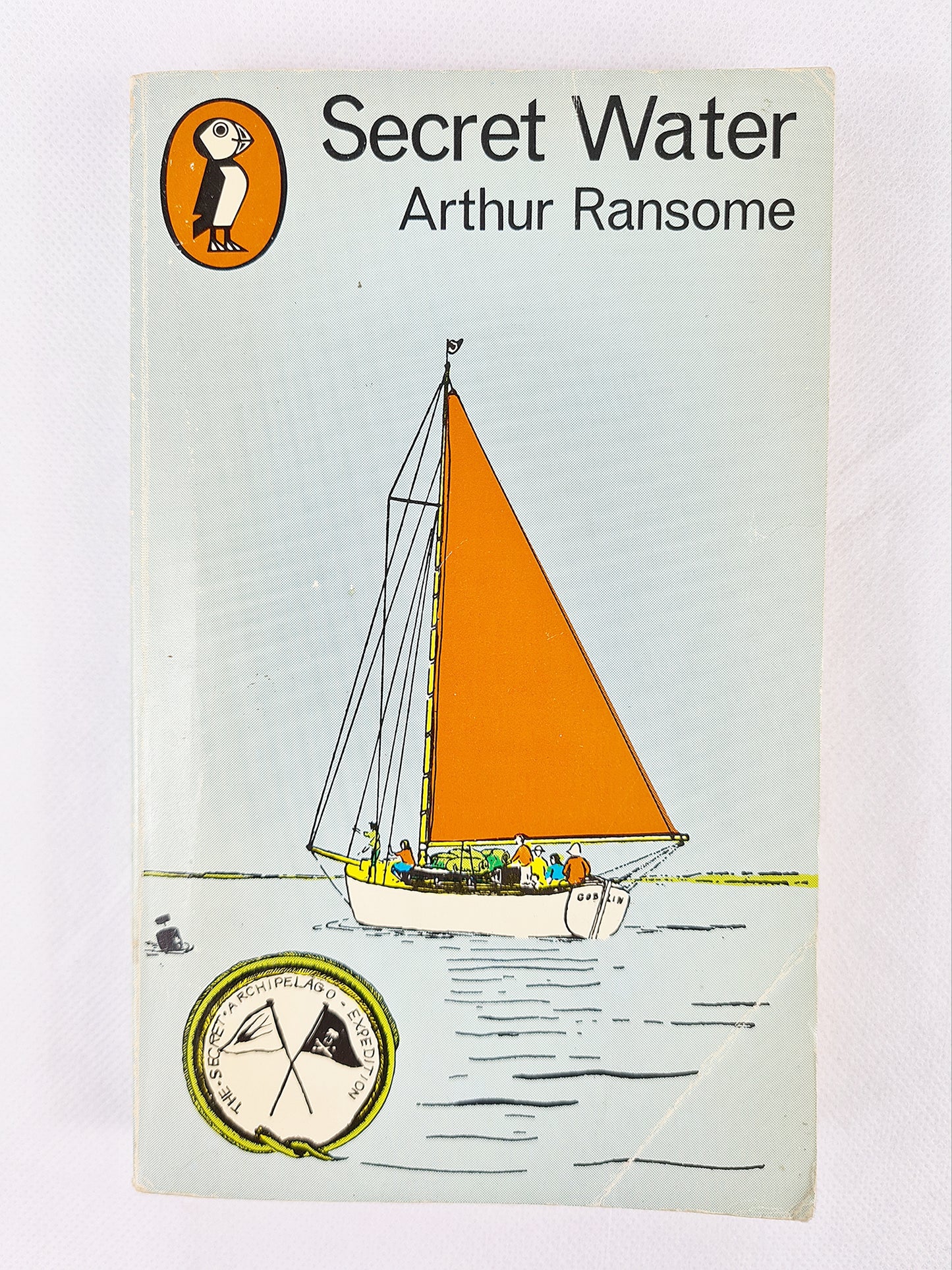 The Secret Water, vintage childrens puffin book by Arthur Ransome