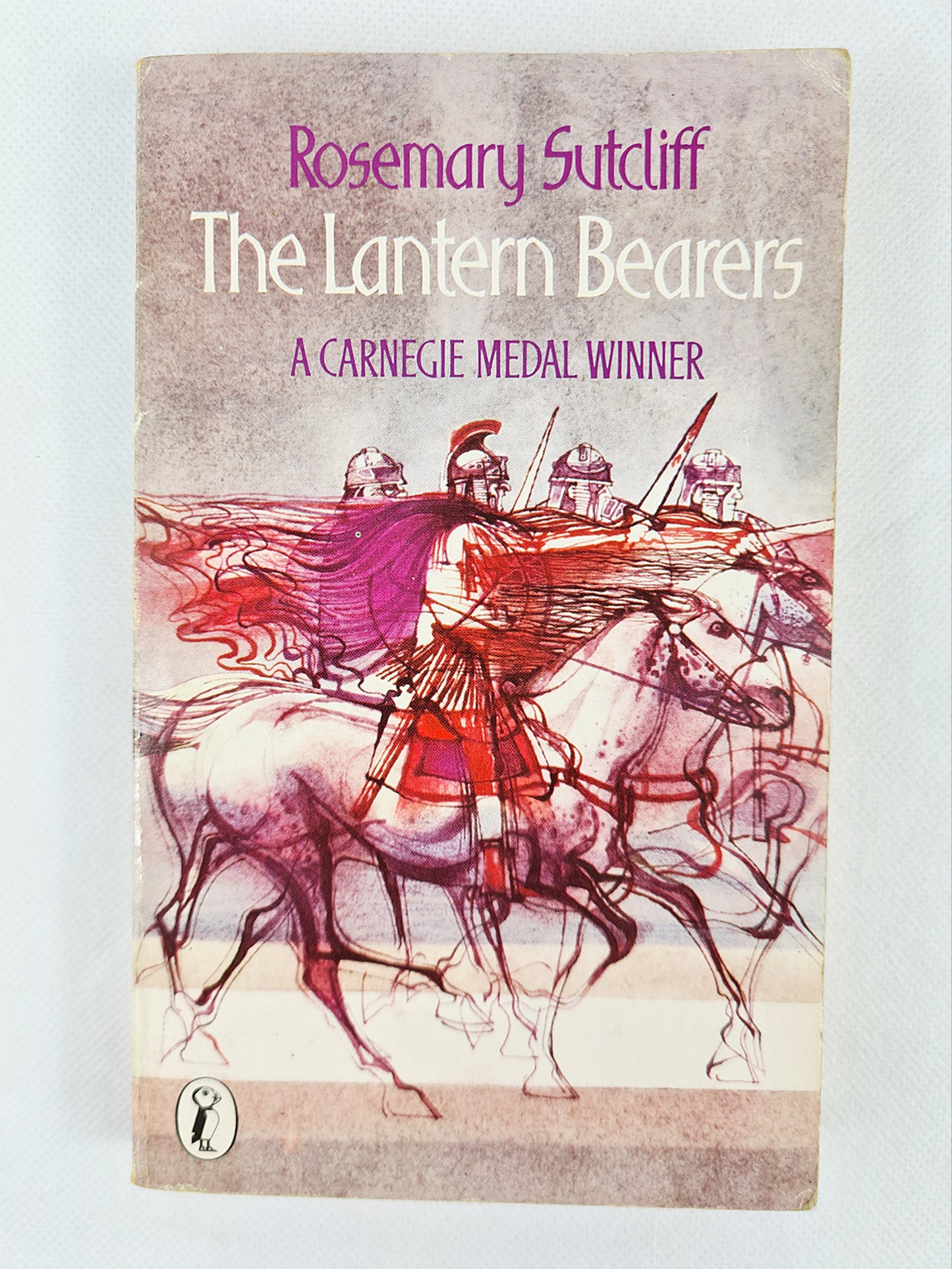 The lantern Bearers, vintage puffin book with a nice decorative cover