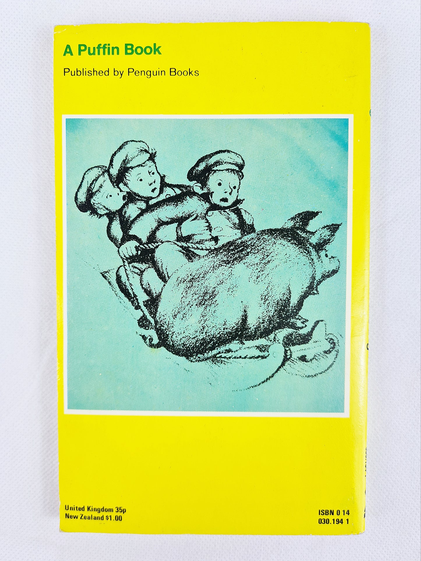 Little House In the Big Woods by Laura Ingalls Wilder. Old Children's book - Puffin