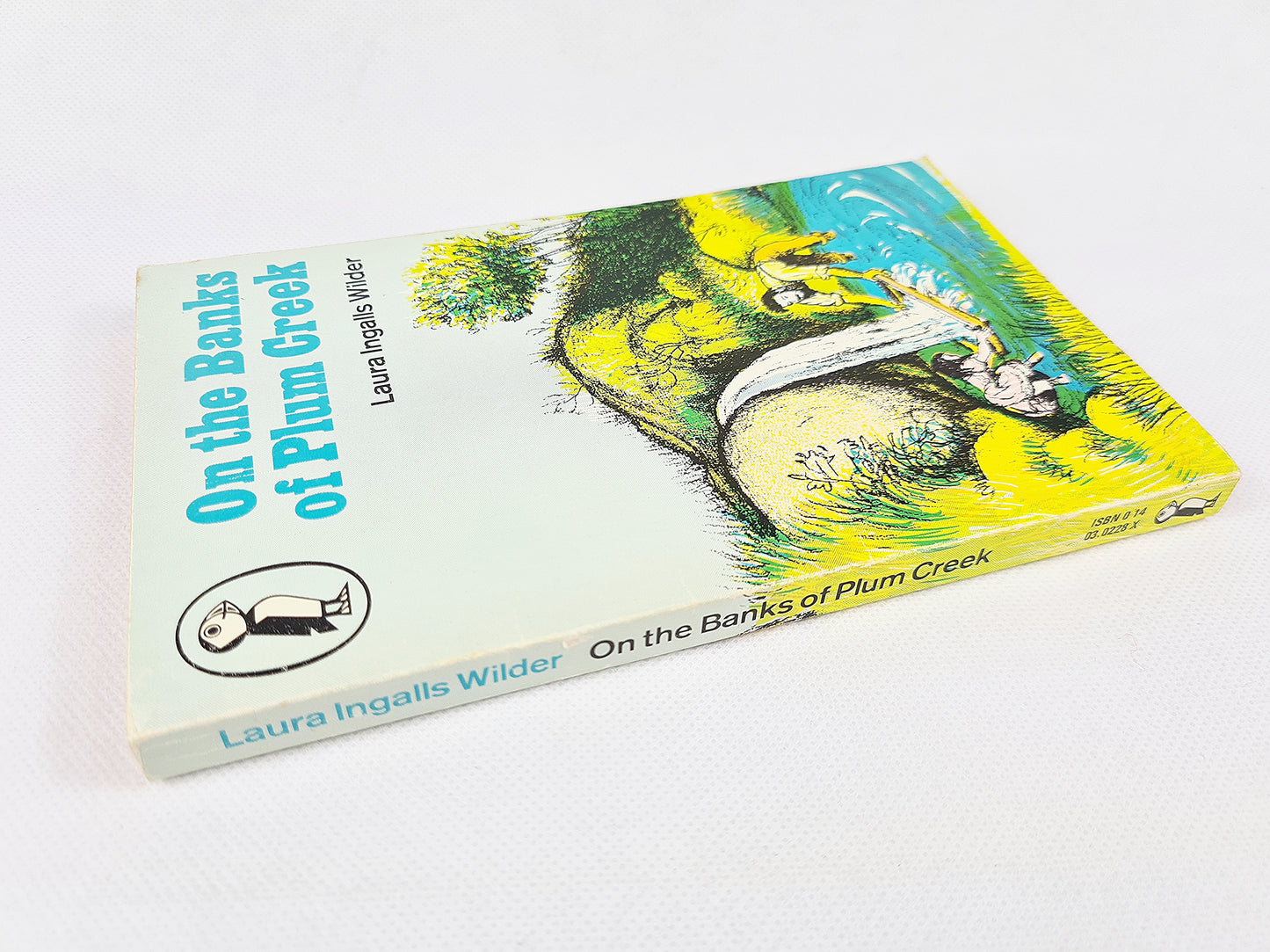 Old children's book, on the Banks of Plum Creek