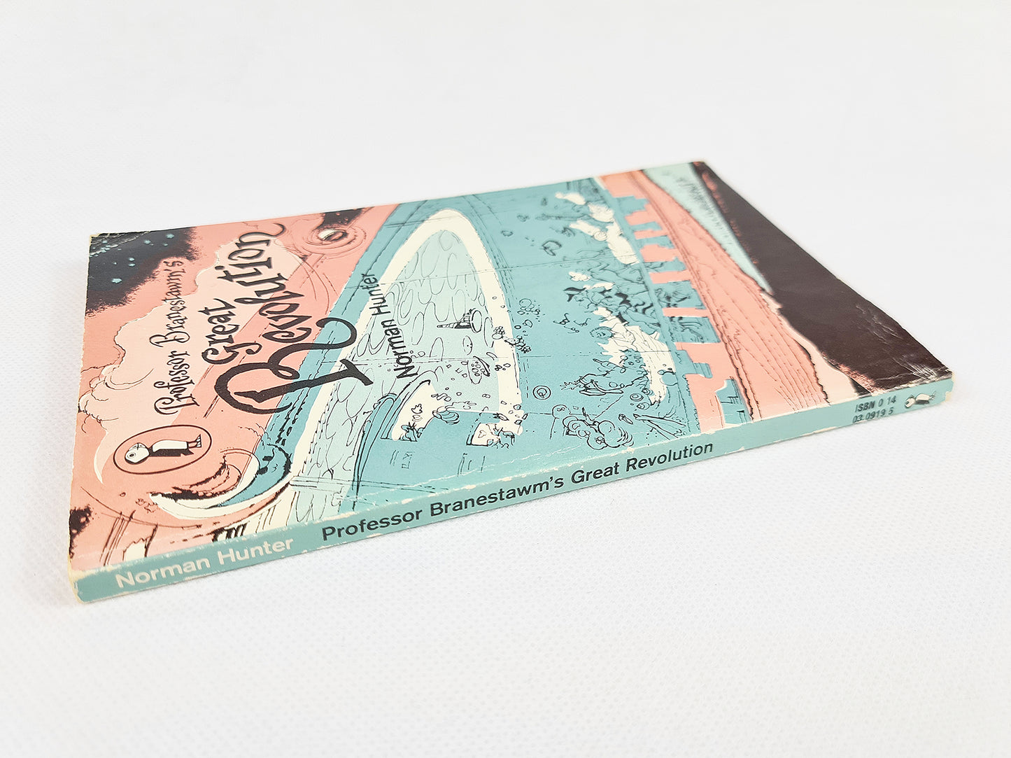 Old children's book, professor Branestawm