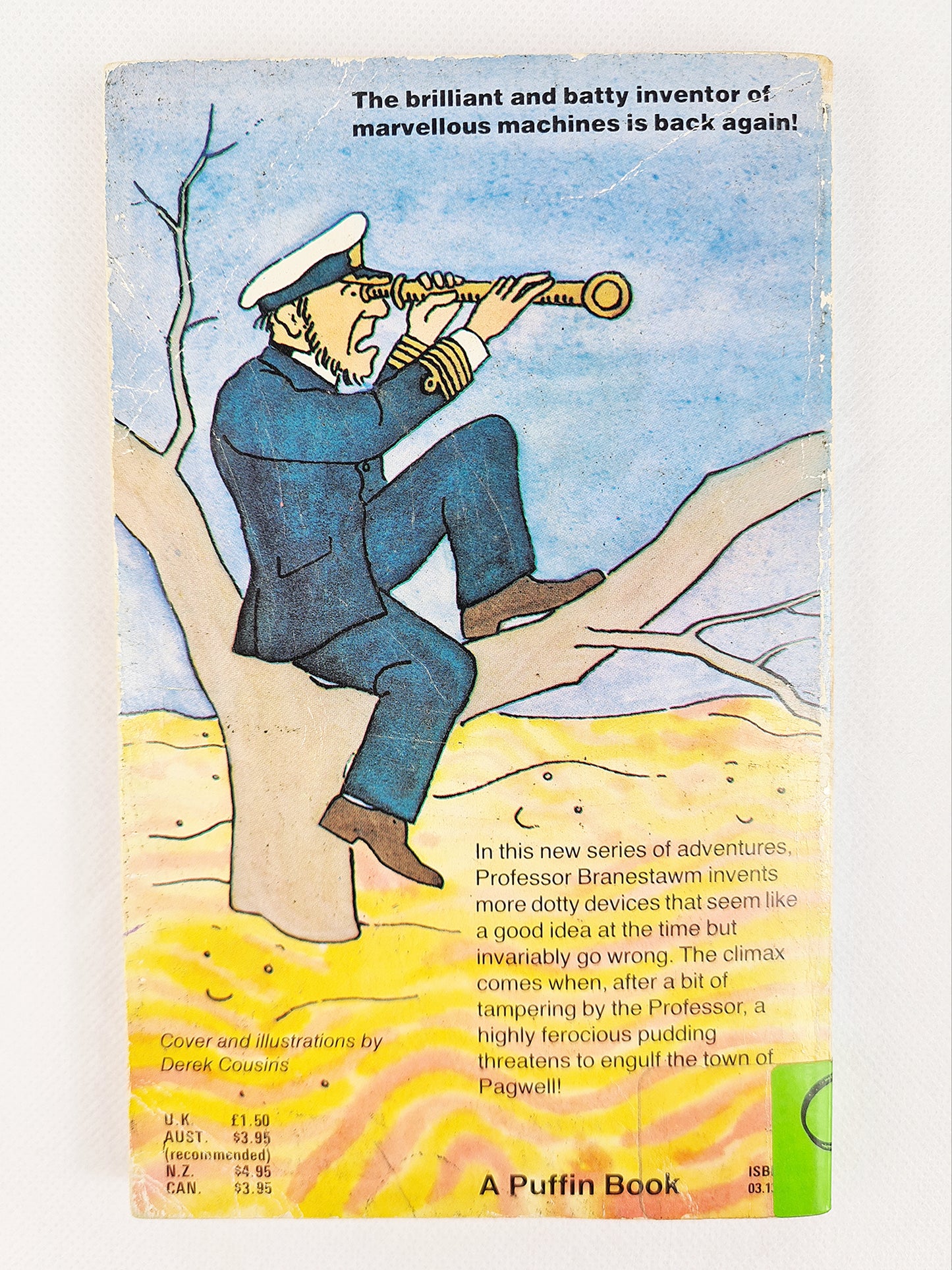 Professor Branestawm's Perilous Pudding by Norman Hunter. Vintage Childrens book 1985