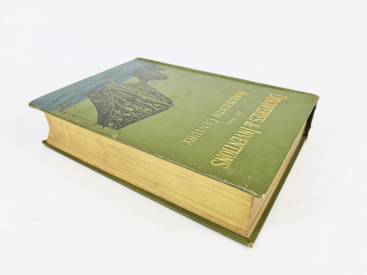 Discoveries And Inventions Of The Nineteenth Century by Robert Routledge. Antique book 1893