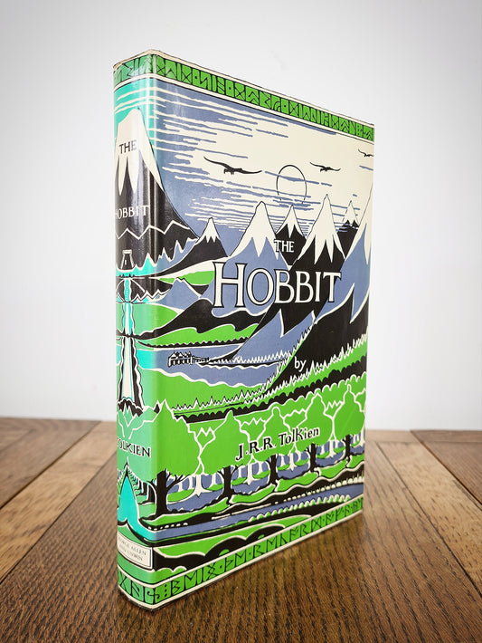 Fourth edition The Hobbit by JRR Tolkien with original dust jacket 