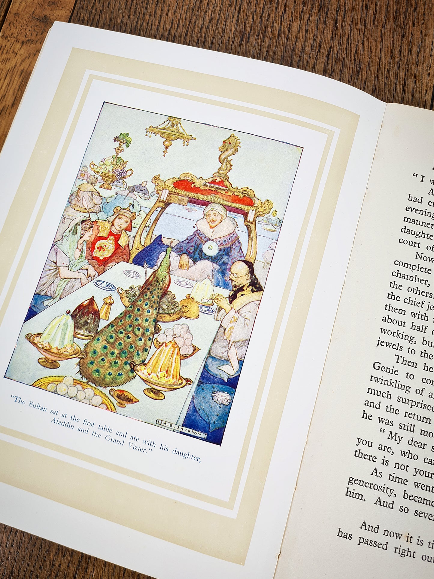 The Arabian Nights, Illustrated by A. E Jackson